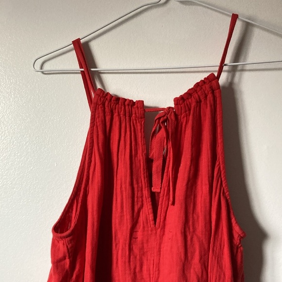 Xírena Halter Dress Red large 20” - Picture 5 of 8